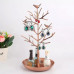 (Bronze) Bird Tree Stand Jewelry Earring Necklace Rack Holder Display jewelry holder