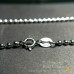 Fashionable 925 Sterling Silver Ball Necklace Chain