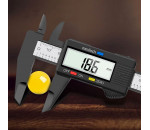 100mm 4 inch LCD Electronic Digital Vernier Caliper Gauge Measure Micrometer