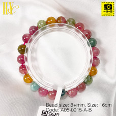 [WYSWYG] 8+mm Natural Tourmaline bracelet