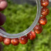 [WYSWYG] 8mm Natural Sunstone Strawberry Quartz Bracelet