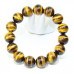 14mm Natural Yellow Tiger Eye Bracelet